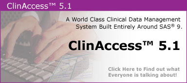 ClinAccess, Clinical Data Managment System